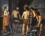 Diego Velazquez The Forge of Vulcan oil painting reproduction